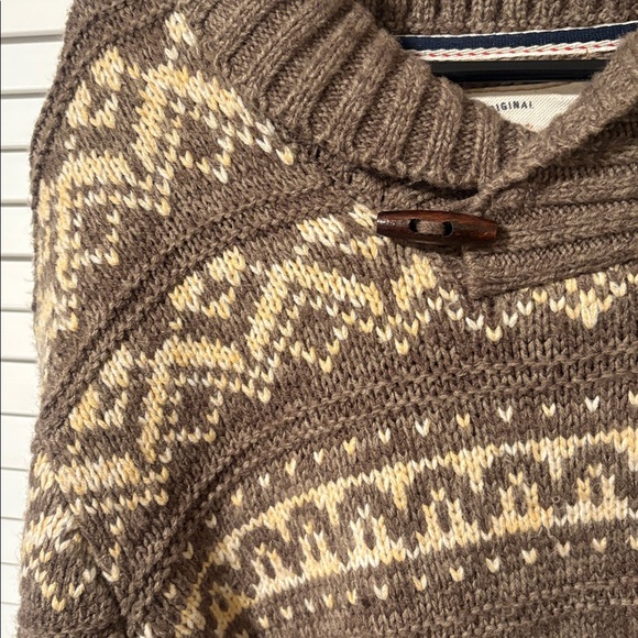 Weatherproof vintage Brown and Cream Sweater - Picture 2 of 5